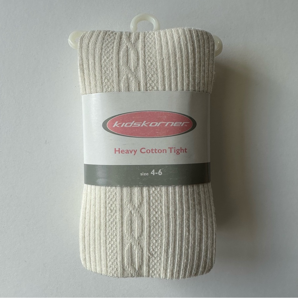 Cable Knit Tights for Girls